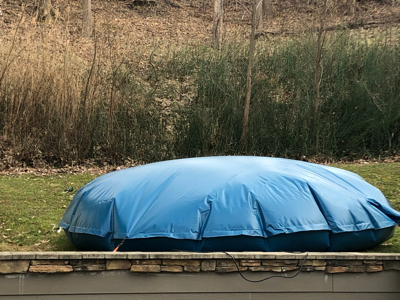 12ft x 24ft Oval Heavy Duty Blue Bubble Solar Cover – Swimming